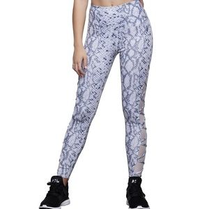 Good American Snake Print High Waist Criss-Cross size 2
